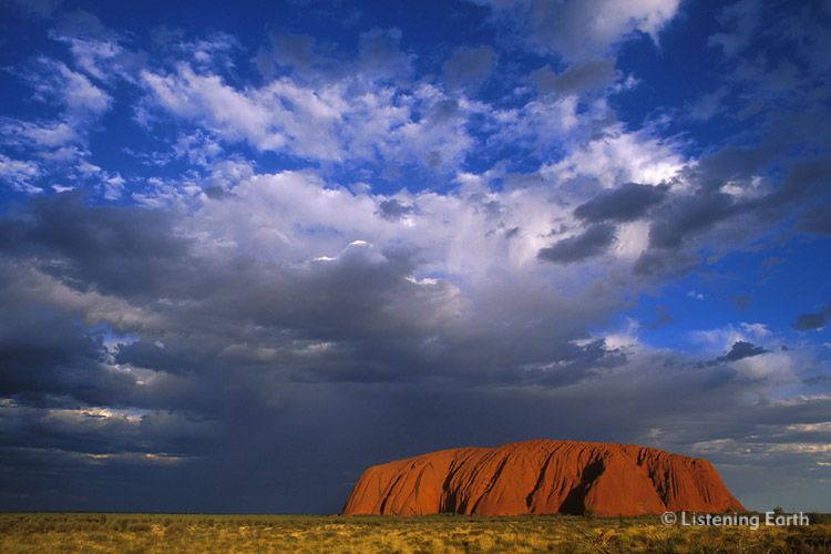 Ancient monolith - Uluru, central Australia